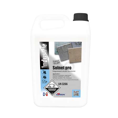 Image de SOLNET PRO 5L - Dégraissant alcalin concentré