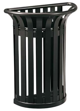 Image de POUBELLE MURALE 35L GRIS MANGANESE TULIPE