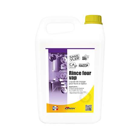 Image de RINCE FOUR VAP 5L - Liquide de rinçage pour fours à vapeur