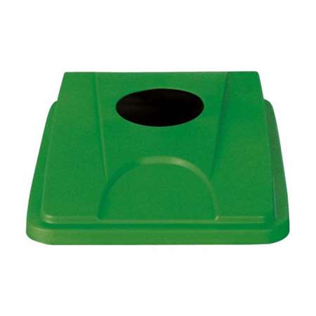 Image de COUVERCLE TRI SÉLECTIF 60L/80L VERT bouteille cannette gob
