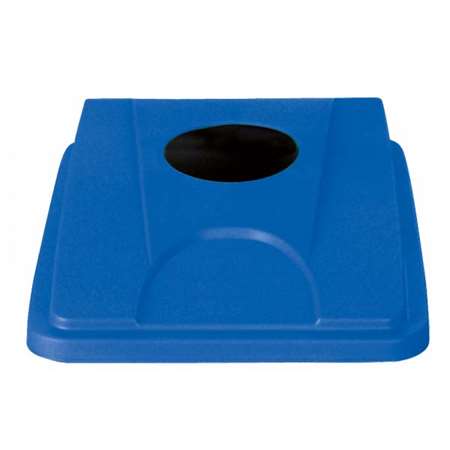Image de COUVERCLE TRI SÉLECTIF 60L/80L BLEU (GOBELET CANETTE)