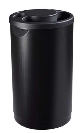 Image de COLLECTEUR 800 GOBELETS + CORBEILLE 25L NOIR (plastique)