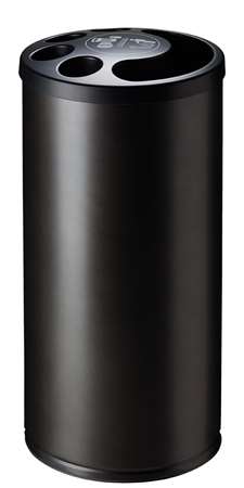 Image de COLLECTEUR 800 GOBELETS + CORBEILLE 25L GRIS MANG. (métal)