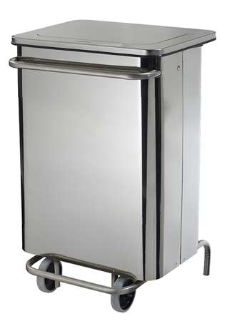 Image de COLLECTEUR MOBILE CARENNE 70L INOX COLLECROULE