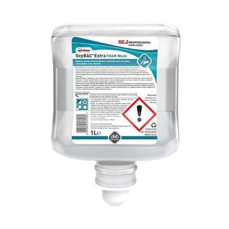 Image de SAVON MOUSSE OXYBAC EXTRA FOAM WASH 1L - PAR 6 (Antimicrob)