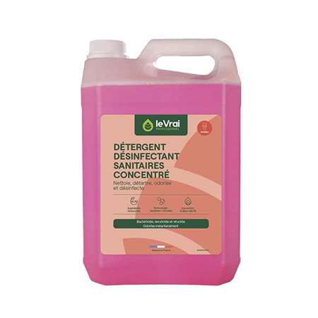 Image de DETERGENT DESINFECTANT SANITAIRES CONCENTRÉ 5L