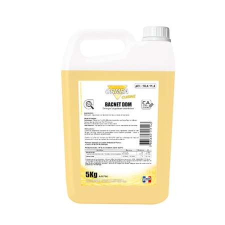 Image de BACNET DDM 5L - Détergent dégraissant désinfectant (Orméa)
