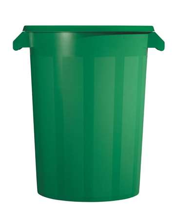 Image de POUBELLE ALIMENTAIRE 100L VERT PRATIK
