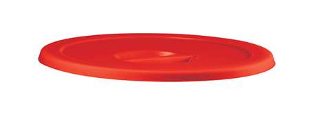Image de COUVERCLE POUBELLE 100L ROUGE PRATIK