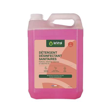 Image de DÉTERGENT DÉSINFECTANT SANITAIRES PRET A L'EMPLOI 5L