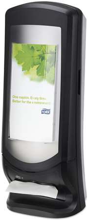 Image de DISTRIBUTEUR SERVIETTE SUR PIED NOIR N4 CT