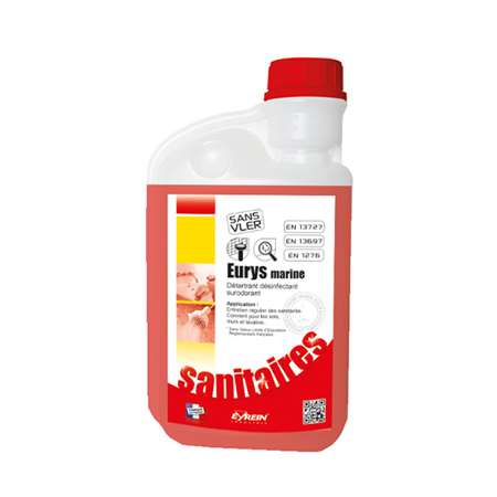 Image de EURYS MARINE 1L DOS - Détartrant désinfectant surodorant