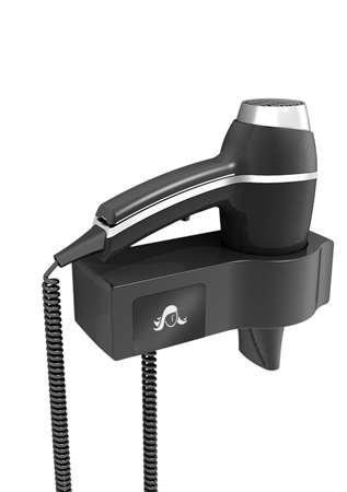 Image de SÈCHE CHEVEUX ALTEO NOIR 1875 W + SUPPORT BASE