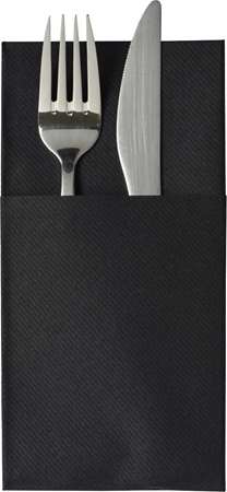 SERVIETTE COUVERT ÉBÈNE CÉLISOFT 40x40 PAR 500 (vif)