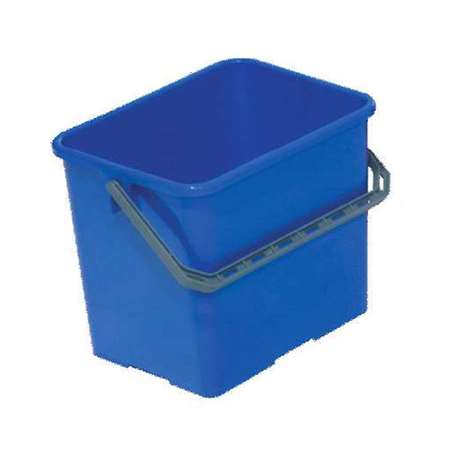 Image de SEAU DE CHARIOT 6L RECTANGULAIRE BLEU IDEA TOP