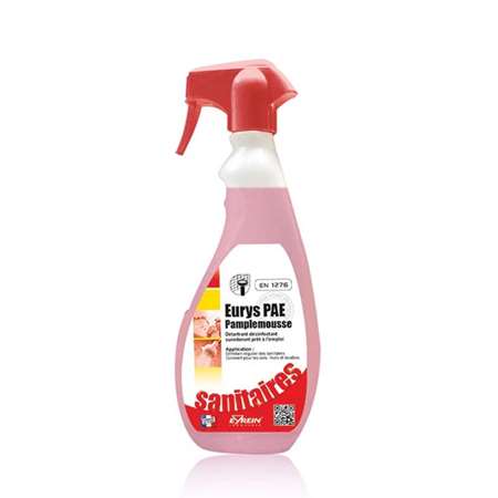 Image de EURYS PAE PAMPLEMOUSSE 750ML - Nettoyant détartrant désinf.
