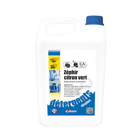 Image de ZEPHIR CITRON VERT 5L - Dégraissant surodorant