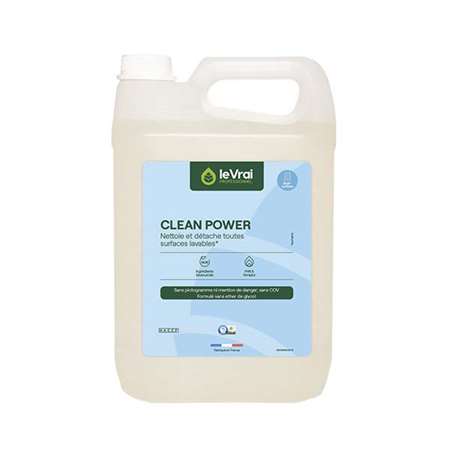 Image de CLEAN POWER 5L - Détachant multi-surfaces (sauf verre)