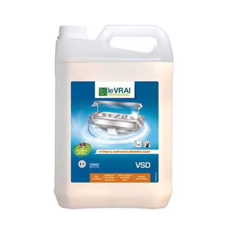 VSD LE VRAI 5L - Nettoyant désinfectant Vitres & surfaces
